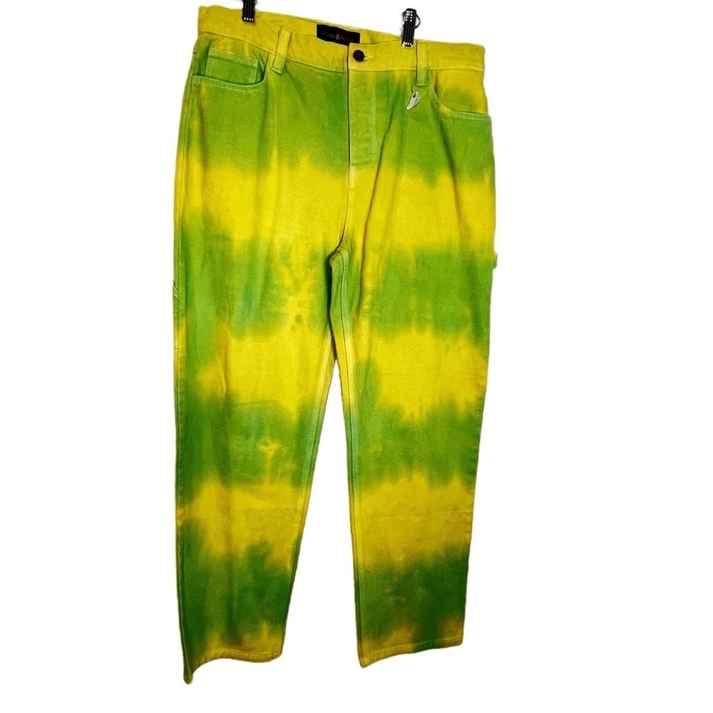 Teddy Fresh | High Rise Tie Dye Jeans